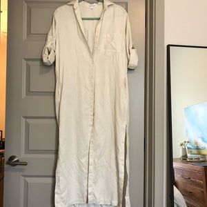 Bella Dahl off-white duster